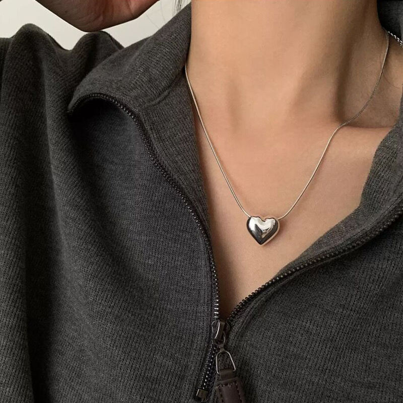 Bubble Heart Necklace