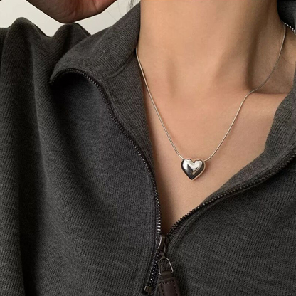 Bubble Heart Necklace