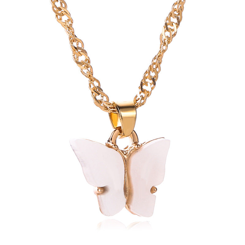 Butterfly Pendant Necklace