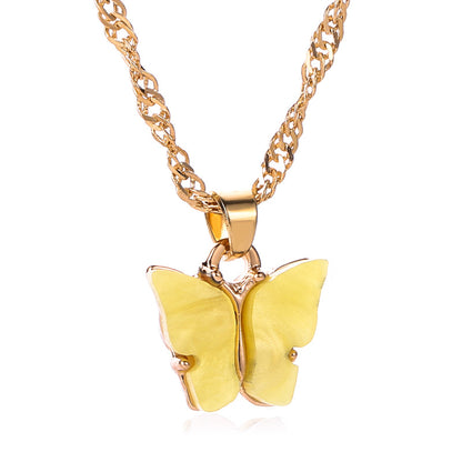 Butterfly Pendant Necklace